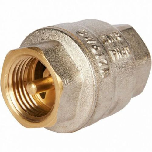 Клапан обратный пружинный муфтовый 1/2" с металлическим седлом ROMMER
