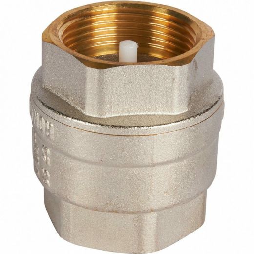 Клапан обратный пружинный муфтовый 1 1/4" с пластиковым седлом ROMMER