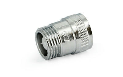 Клапан обратный компактный НВ 1/2", хромированный Uni-fitt
