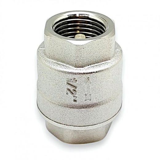 Клапан обратный 1/2, никелированный ZEISSLER