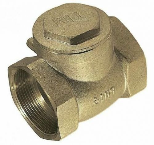 Клапан обратный горизонтальный лепестковый 1/2" ВВ TIM