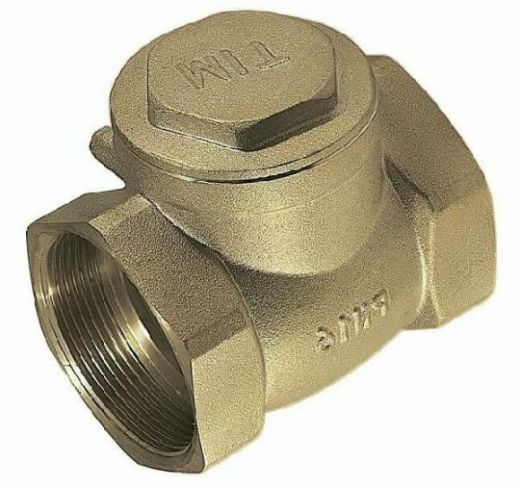 Клапан обратный горизонтальный лепестковый 2" ВВ TIM