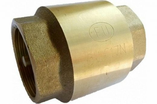 Клапан обратный с латунным золотником 1 1/4" Kromwell