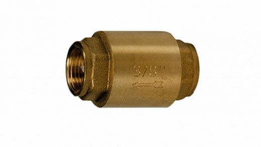 Клапан обратный дисковый 1/2" с металлическим затвором Giacomini