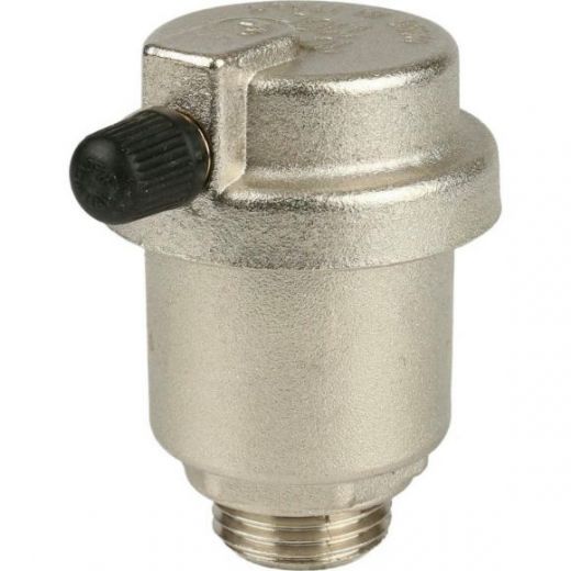 Воздухоотводчик автоматический c боковым выпуском 3/8", никелированный Itap