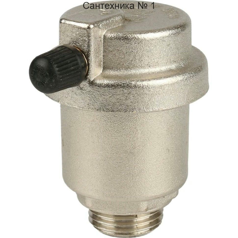 Воздухоотводчик автоматический c боковым выпуском 3/8", никелированный Itap