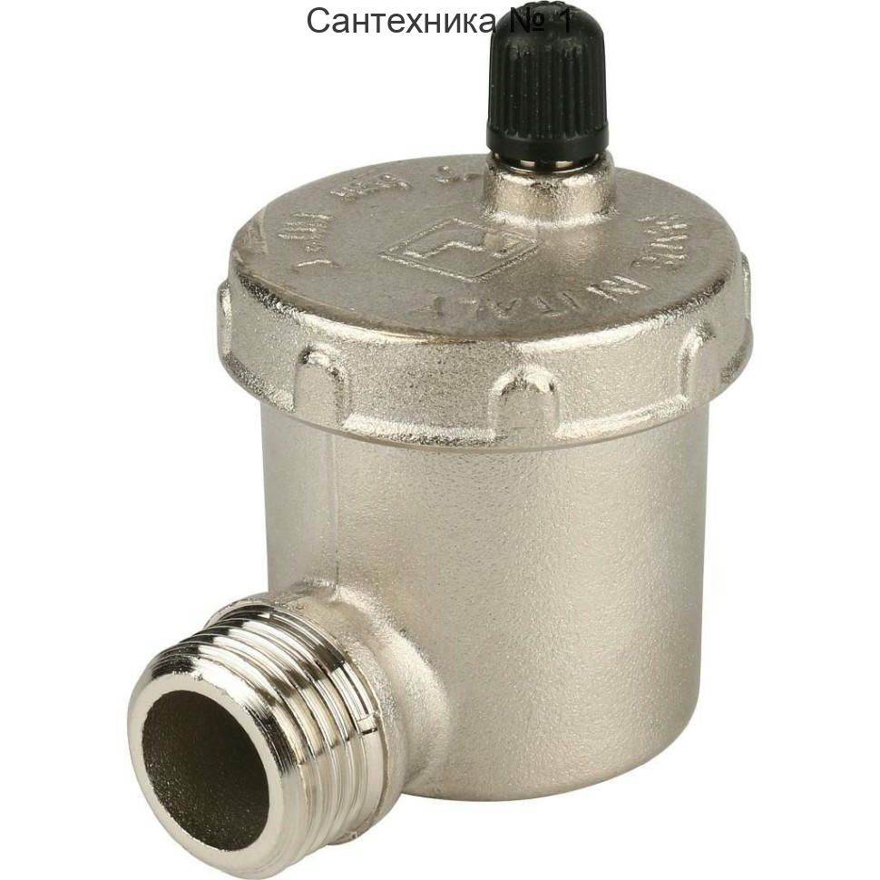 Воздухоотводчик автоматический c боковым подключением 1/2", никелированный Itap