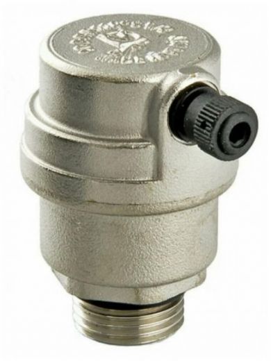 Воздухоотводчик автоматический 1/2", боковой выпуск TIM