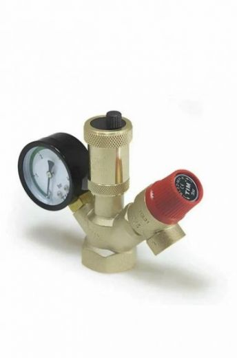 Группа безопасности котла 1'' ВР, 1.5 бар, мини TIM
