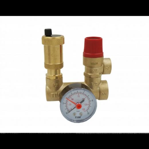 Группа безопасности котла COMPACT, 3 бар TIM