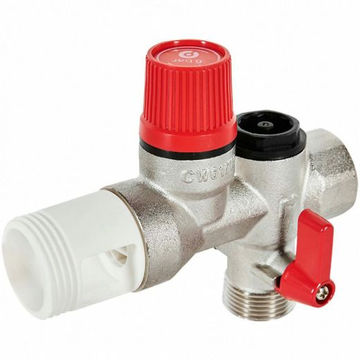 Группа безопасности для бойлера 6 бар 1/2" ROMMER