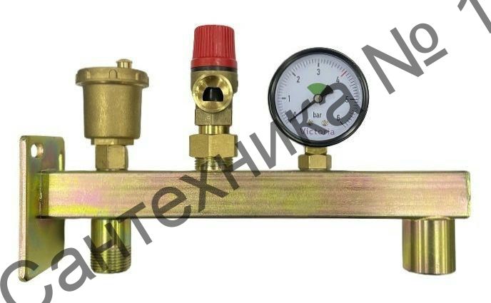 Группа безопасности настенная 3/4", 3 бар Victoria