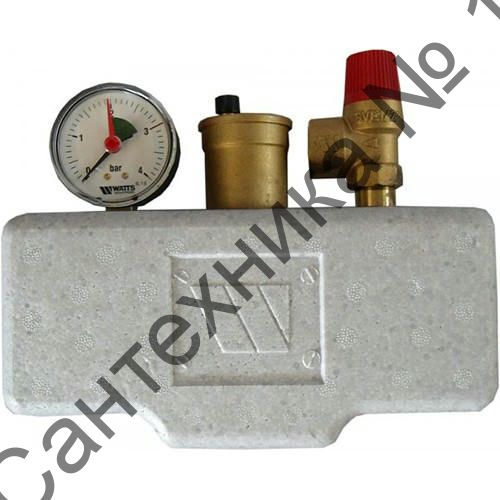 Группа безопасности котла KSG 30 ISO (1", 3 бар, 200 кВт) Watts