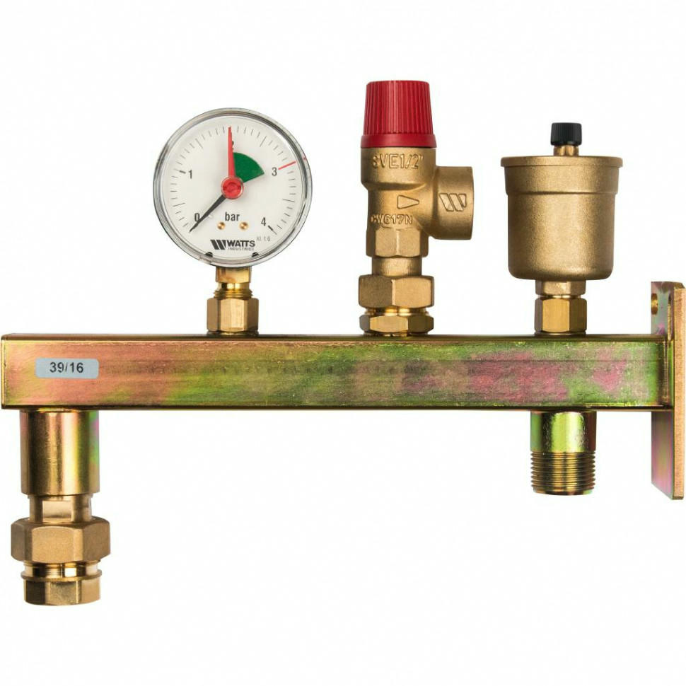 Группа подключения мембранного бака GAG/MR 3/4, 3 бар Watts