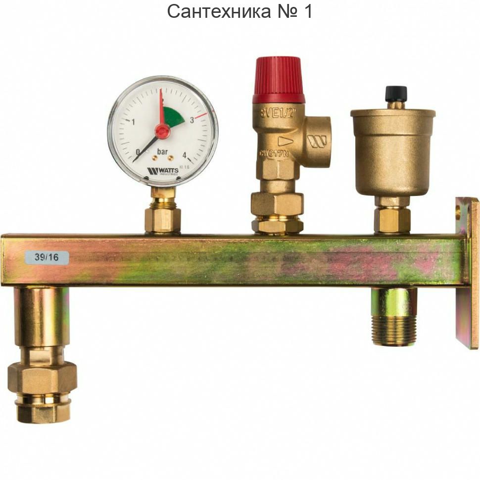 Группа подключения мембранного бака GAG/MR 3/4, 3 бар Watts