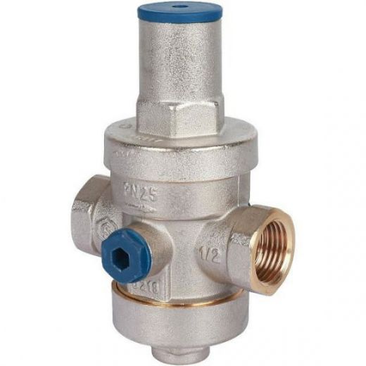 Редуктор давления PN25 ВВ 1/2 с выходом под манометр STOUT