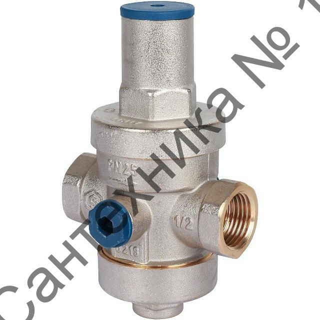 Редуктор давления PN25 ВВ 1/2 с выходом под манометр STOUT