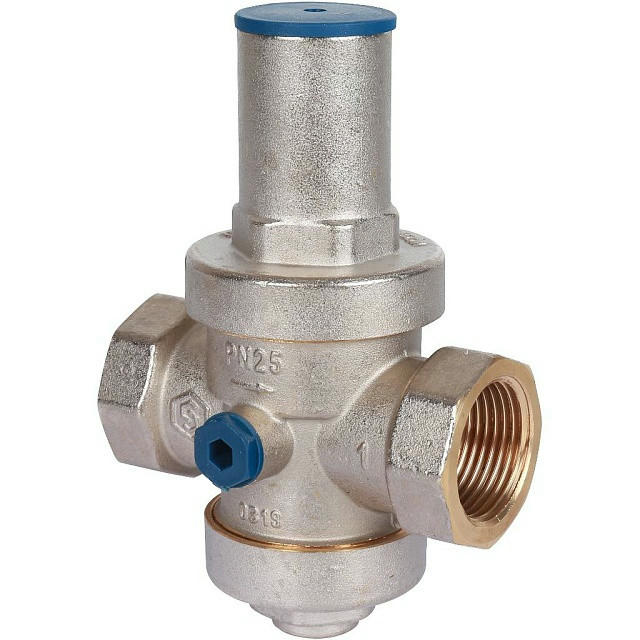 Редуктор давления PN25 ВВ 1 с выходом под манометр STOUT