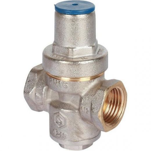 Редуктор давления PN16 ВВ 1/2 без подключения манометра STOUT