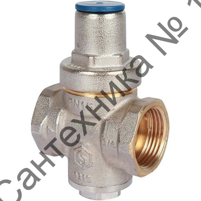 Редуктор давления PN16 ВВ 3/4 без подключения манометра STOUT