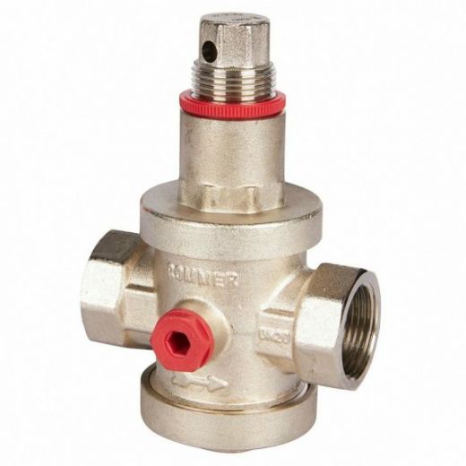 Редуктор давления PN25 3/4" ВР с выходом под манометр ROMMER