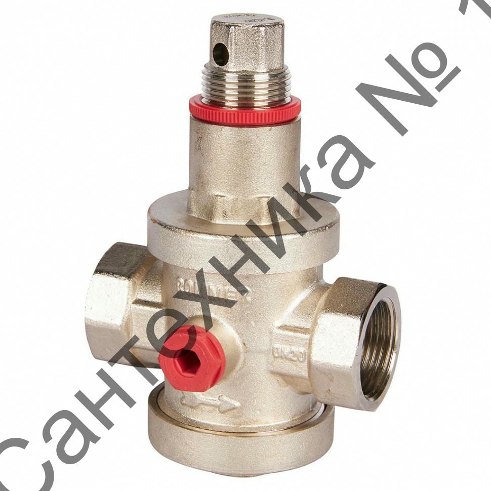 Редуктор давления PN25 3/4" ВР с выходом под манометр ROMMER