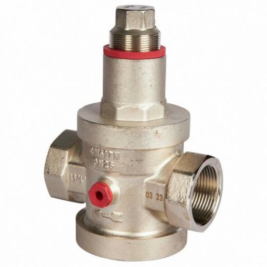 Редуктор давления PN25 1 1/4" ВР с выходом под манометр ROMMER