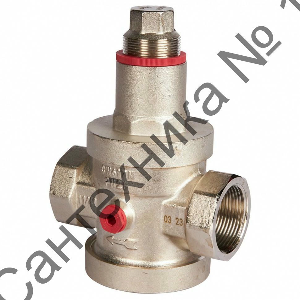 Редуктор давления PN25 1 1/4" ВР с выходом под манометр ROMMER