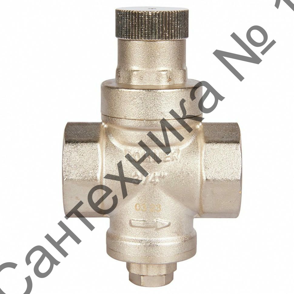 Редуктор давления PN16 3/4" ВР без подключения манометра ROMMER