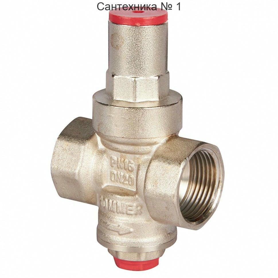 Редуктор давления PN16 3/4" ВР с выходом под манометр ROMMER