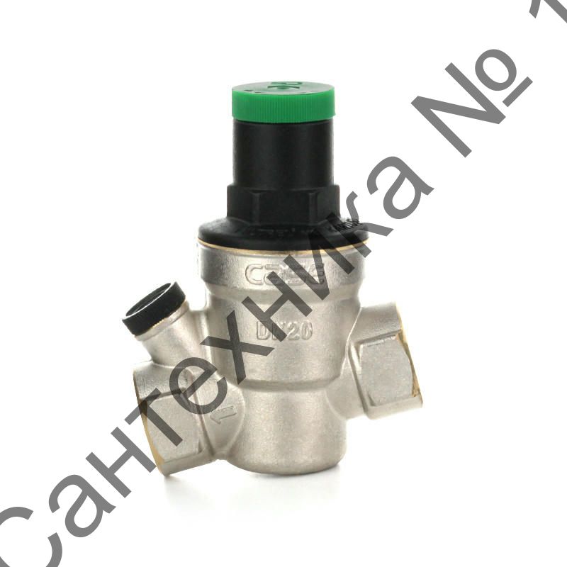 Редуктор давления мембранный с фильтром с сменным картриджем 1-6,5 бар, В 1" ELSEN