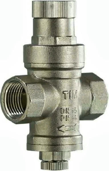 Редуктор давления под манометр 1/2" ВВ TIM