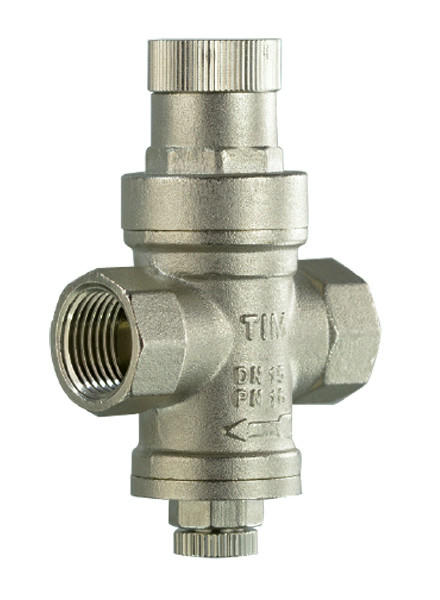 Редуктор давления под манометр 3/4" ВВ TIM