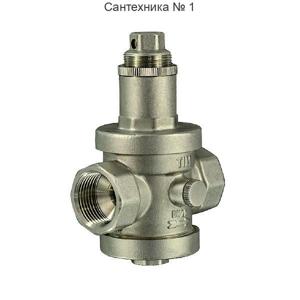 Редуктор давления под манометр 1 1/2" ВВ TIM