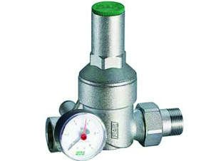 Редуктор давления 1" ВР-НР с манометром FAR