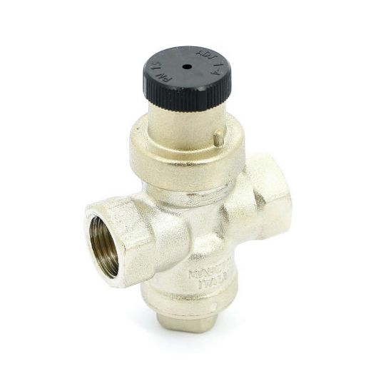 Редуктор давления 1/2" В 1-4 бар PN15 COMPACT, никелированный Uni-fitt