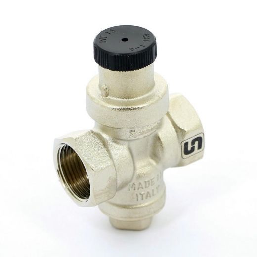 Редуктор давления 3/4" В 1-4 бар PN15 COMPACT, никелированный Uni-fitt