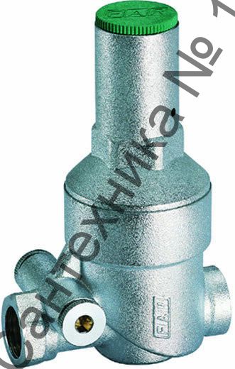 Редуктор ВВ 3/4 без манометра, хромированный FAR