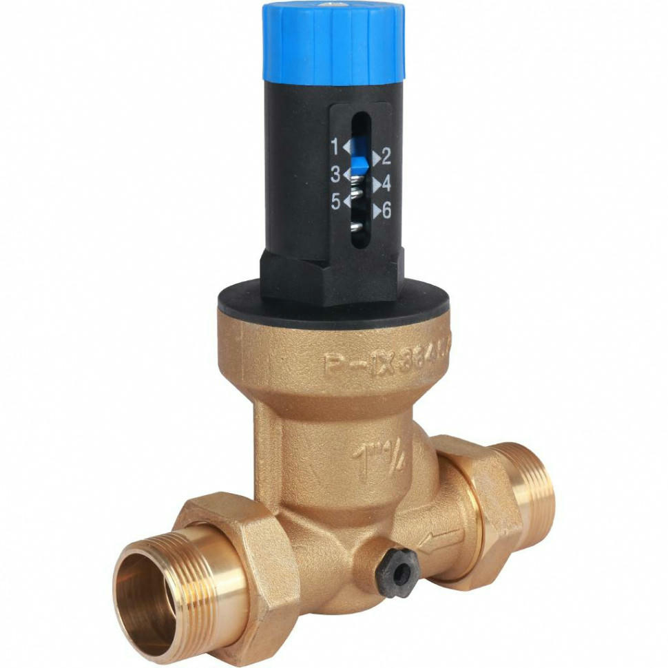 Редуктор давления 1 1/4" со шкалой регулировки DRVN Watts