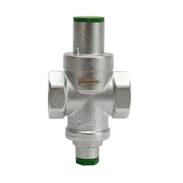 Редуктор давления поршневой 3/4" В 1,5-5,5 бар PN16 с отверстием под радиальный манометр 1/4", хром Arrowhead