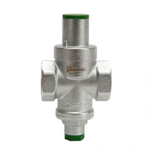 Редуктор давления поршневой 3/4" В 1,5-5,5 бар PN16 с отверстием под радиальный манометр 1/4", хром Arrowhead