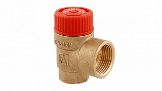 Клапан предохранительный MS 3/4х1" ВВ, 2.5 бар Afriso