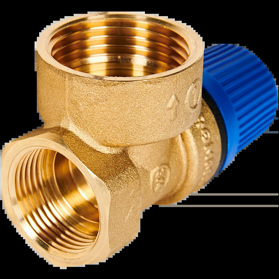 Клапан предохранительный для систем водоснабжения 8 бар 3/4"x1" ROMMER