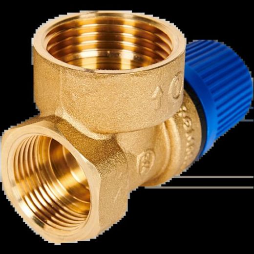 Клапан предохранительный для систем водоснабжения 8 бар 3/4"x1" ROMMER