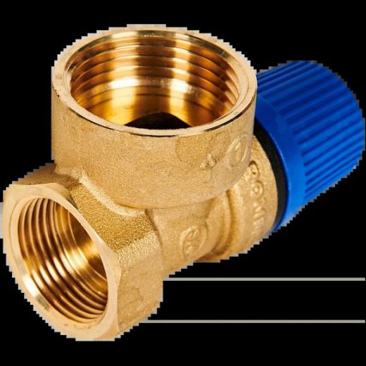 Клапан предохранительный для систем водоснабжения 10 бар 3/4"x1" ROMMER