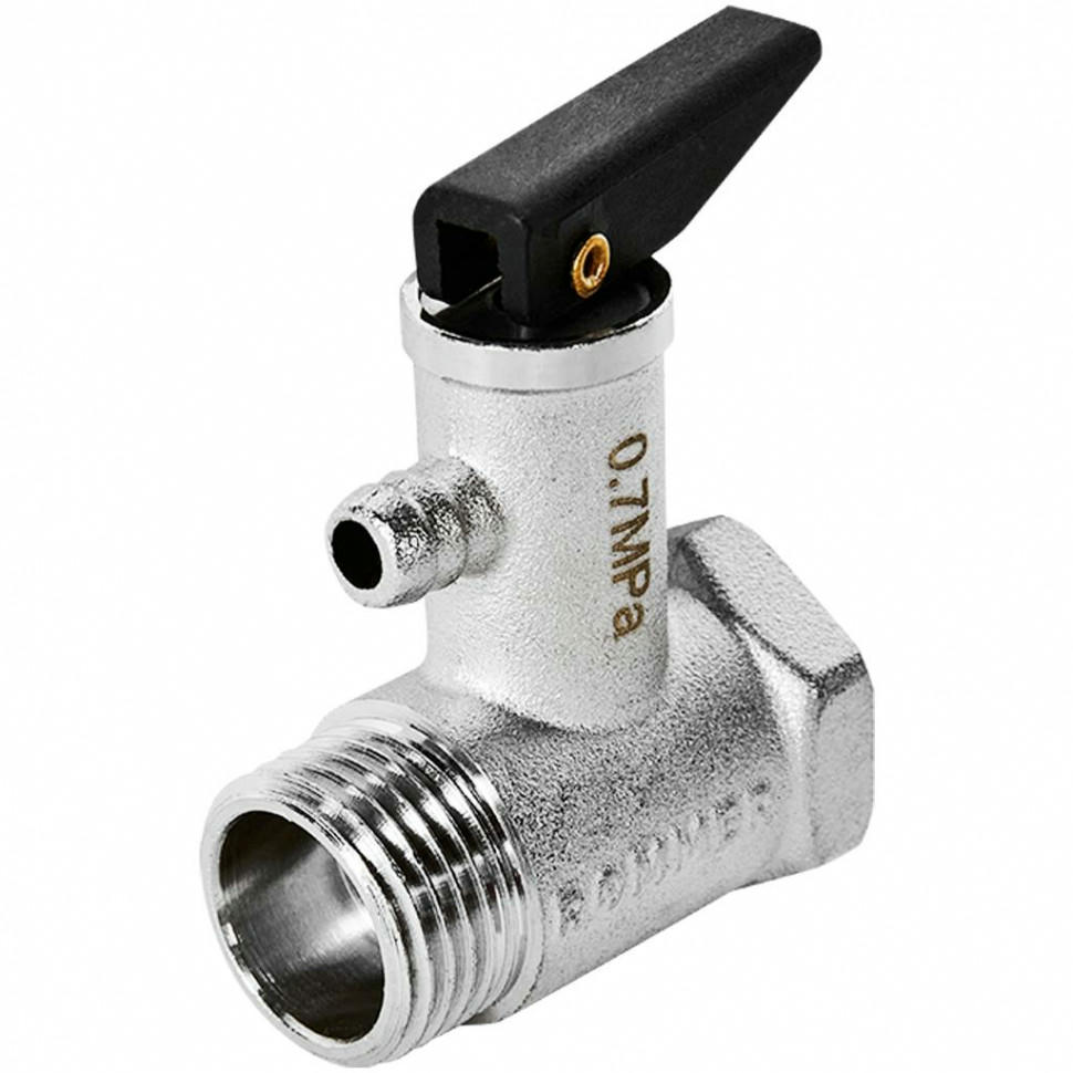 Клапан предохранительный для водонагревателя 7 бар 1/2" ROMMER