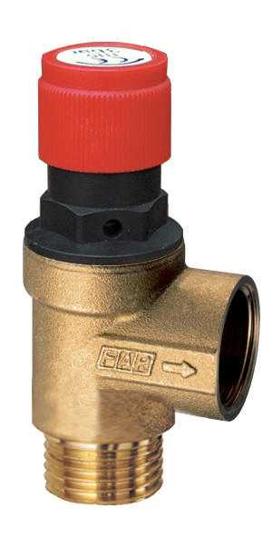 Клапан предохранительный 1/2 НР х 1/2 ВР, 5 бар FAR