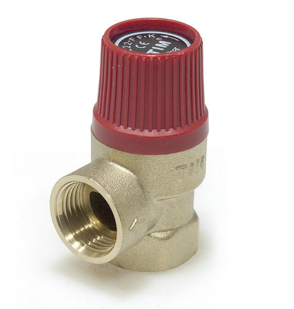 Клапан предохранительный ВВ 3/4" x 1", 8 бар TIM