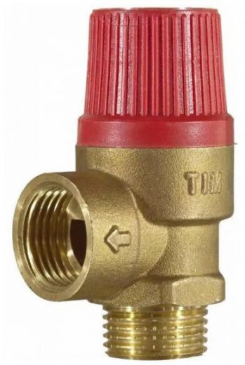 Клапан предохранительный ВН 1/2", 6 бар TIM