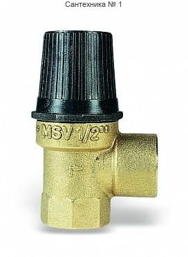 Клапан предохранительный MSV 1/2" 3 бар Watts